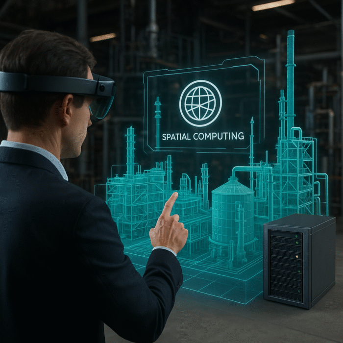 Ilustracija za članak: Enterprise XR i digitalni blizanci ulaze u fazu industrijske primjene