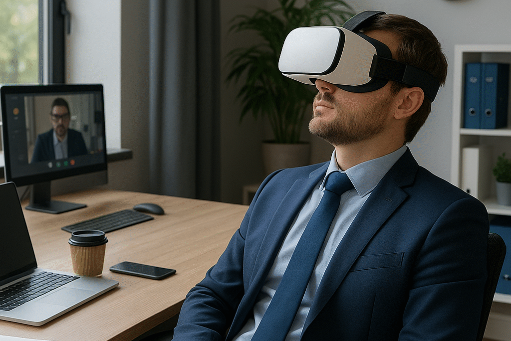 VR pauze za mentalno zdravlje: mogu li kratki uroni u virtualnu stvarnost spriječiti izgaranje na poslu?