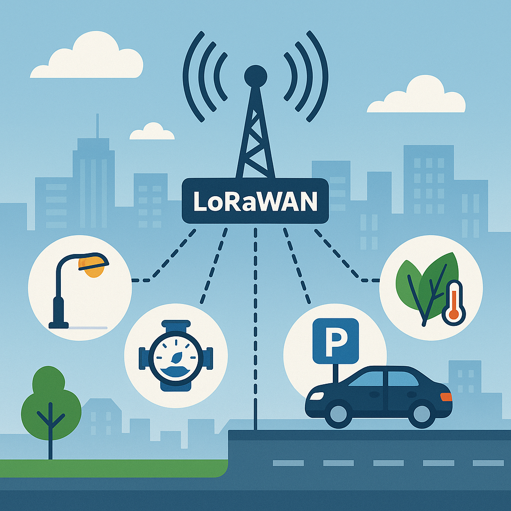 LoRaWAN u pametnim gradovima: zašto LPWAN postaje kičma urbanog IoT-a