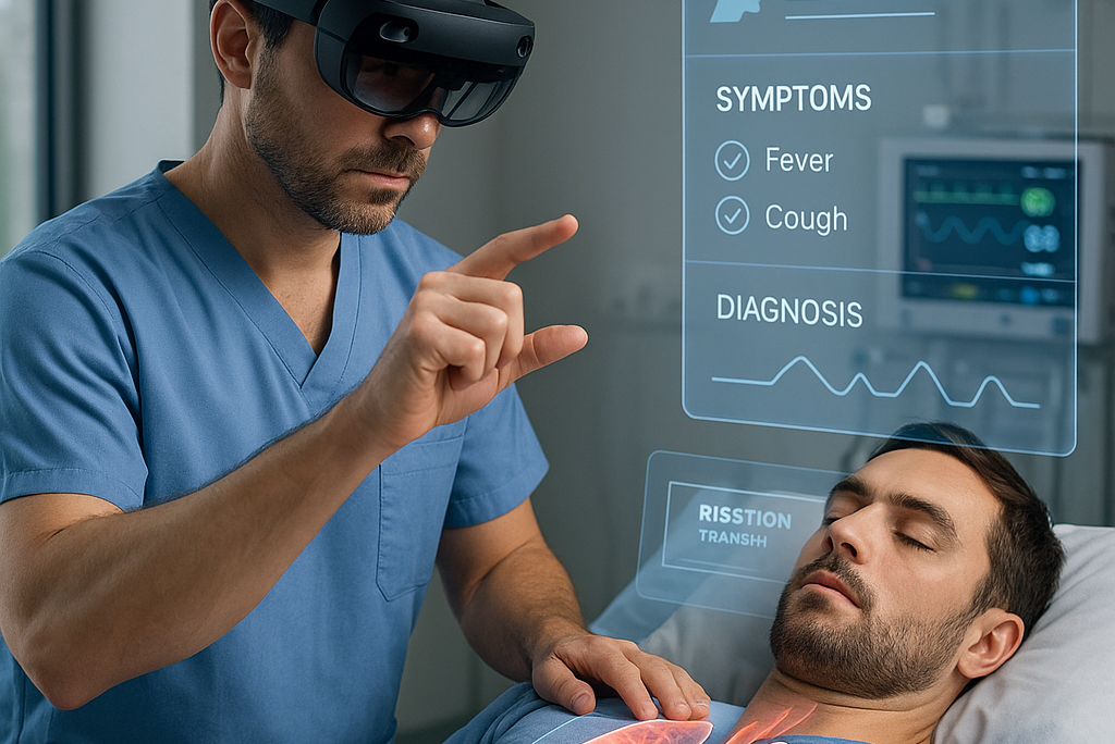 XR u zdravstvu 2025: od simulacija infekcija do AI pacijenata